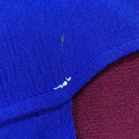 Free People Dress “Oxford Embroidered Mini” (Blue) - Picture 6 of 11